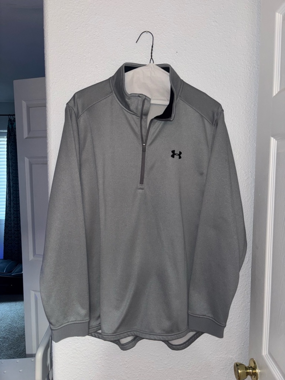 Under Armour Gray Men’s Quarter-Zip Performance Pullover